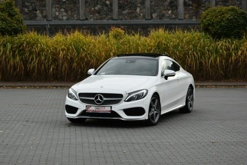 Mercedes Klasa C W205 Coupe 200 184KM 2016 Mercedes C 200 Coupe 2023r. Polski SALON AMG, zdjęcie 1