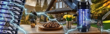 ЛАМПА ДЛЯ КОМАРНЫХ МУХ И НАСЕКОМЫХ ИНСЕКТИЦИДНАЯ УФ-ЭЛЕКТРИЧЕСКАЯ УФ-ЛОВУШКА ДЛЯ НАСЕКОМЫХ