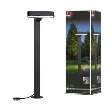 Oprawa ogrodowa Plug & Shine ITO kształt T IP65 7W 3000K 24V antracyt / met