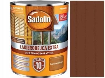 SADOLIN EXTRA LAKIEROBEJCA 0,75L DRZEWO WIŚNIOWE