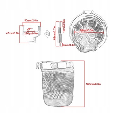 Подстаканник для мотоцикла Универсальная замена