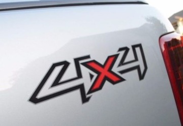 NÁLEPKA 4X4 FORD RANGER TMAVÁ ORIGINÁLNÍ NOVÁ
