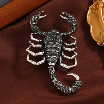 Hurtownia biżuterii Morkopela Szary Rhinestone