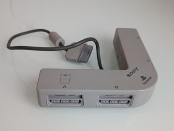 Мультитап SONY PLAYSTATION 1 Psx PS1 PSone СЕРЫЙ ОРИГИНАЛ