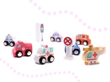 ОБРАЗОВАТЕЛЬНЫЕ ДЕРЕВЯННЫЕ БЛОКИ ГОРОД ПАЗЗЛ 135 EL