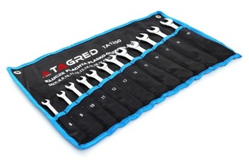 Кованые накидные ключи с трещоткой CrV 12-EL