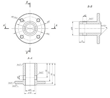 RM Ступица пластинчатая RNZ (LEJ)