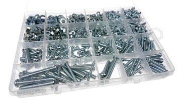 Набор гаек винтов M3 M4 M5 M6 1100 шт винты гайки винты