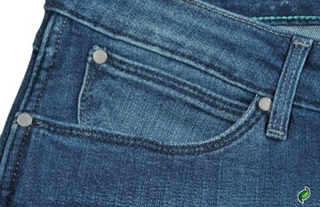 WRANGLER spodnie LOW slim jean MOLLY CHINO W28 L32