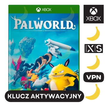 PALWORLD XBOX ONE SERIES X / S WINDOWS PC WERSJA CYFROWA KOD KLUCZ VPN
