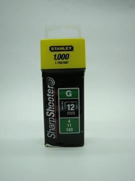Скобы тип G, 4/11/140, 12 мм, 1000 шт, Stanley