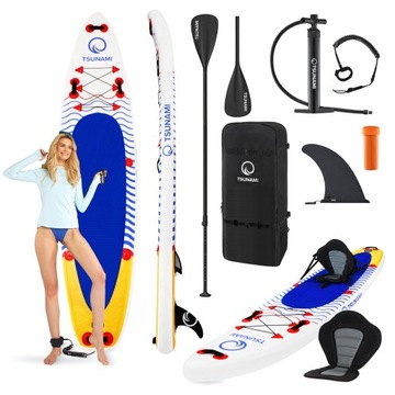 Deska SUP TSUNAMI all-round pompowana zestaw 350cm