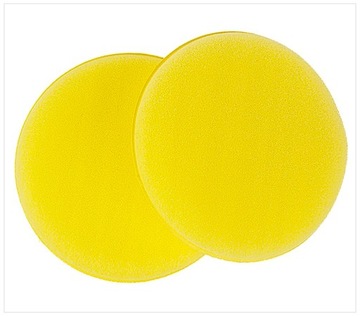 W6E42 APLIKATOR GĄBKA DO WOSKÓW FI 12.5 CM 2SZT 87246