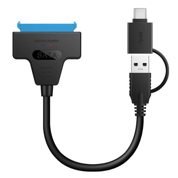 Adapter SATA na USB 3.0 na SATA 7 15 pin 50cm