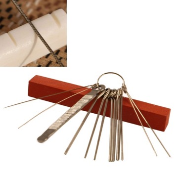 Набор гитарных напильников Fret File Beam Nut