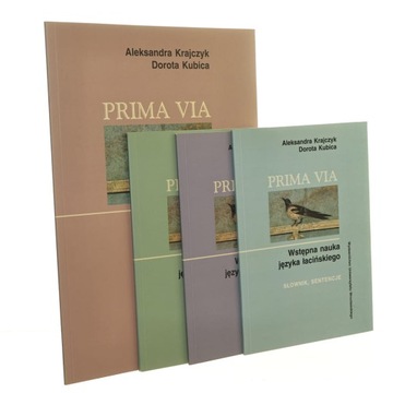Prima Via Wstępna nauka języka łacińskiego Teksty Gramatyka Ćwiczenia Słown