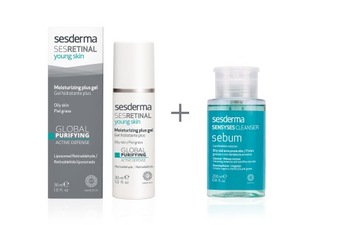 Zestaw YOUNG GEL PLUS + SENSYSES cleanser sebum