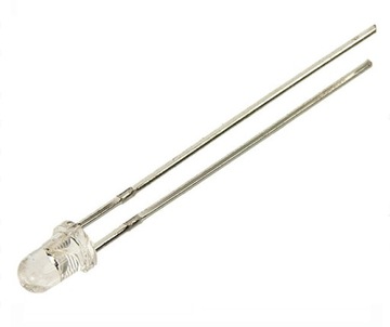 LED3R-12NN Dioda LED 3mm 12V standard czerwona NN
