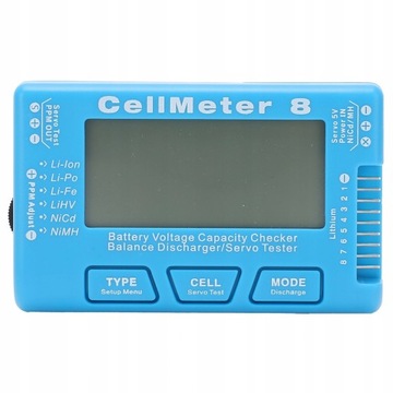 Miernik ogniw LCD