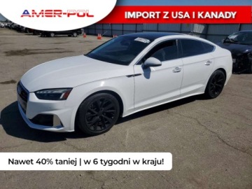 Audi A5 F5 2023 Audi A5 Sportback 2023 AUDI A5 PREMIUM PLUS 40 2.0 Benzyna 201KM