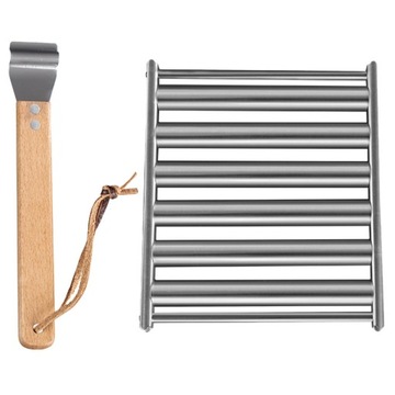 CAMPING STOJAK NA GRILLA WAŁEK DO HOT DOGÓW Z GRILLA