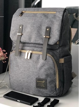 СУМКА, РЮКЗАК, ОРГАНАЙЗЕР, ДЛЯ МАМЫ ДЛЯ КОЛЯСКИ ЦВЕТ