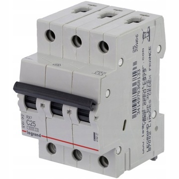 Предохранитель максимального тока LEGRAND RX3 25A 419237 3P3F