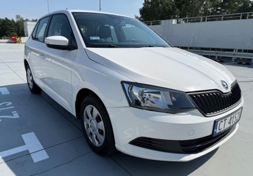 Skoda Fabia III Hatchback 1.0 MPI 60KM 2017 Skoda Fabia salon PL FV VAT 23 2 osobowa VAN ciezarowa vat 1, zdjęcie 9