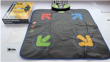 МУЗЫКАЛЬНЫЙ ИНТЕРАКТИВНЫЙ ТАНЦЕВАЛЬНЫЙ КОВРИК ДЛЯ ДЕТЕЙ С AUX-КАБЕЛЕМ ДЛЯ MP3