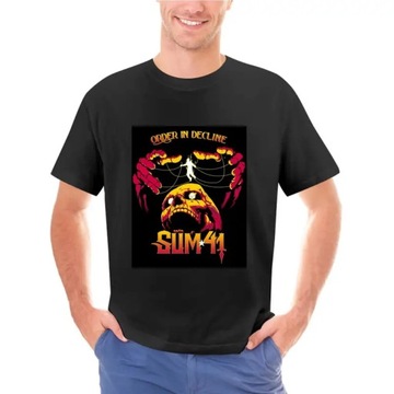 Band SUM 41 ORDER TO DECLINE unisex cotton T-Shirt Koszulka