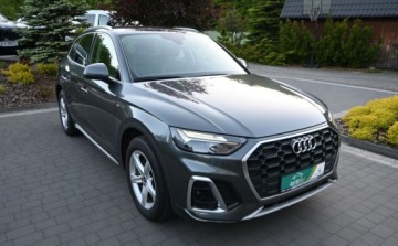 Audi Q5 II SUV Facelifting 2.0 35 TDI 163KM 2021 Audi Q5 2,0 TDI S-LINE Full led Nawigacja Kamera serwisowany 2.0 Diesel, zdjęcie 8