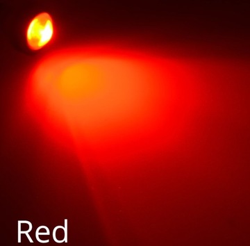 DRL LED WODOODPORNY 18 mm SLIVER SHELL 12V RED