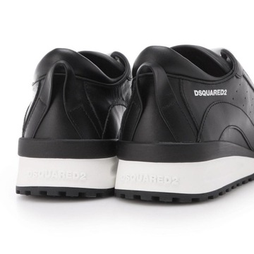 DSQUARED2 oryginalne męskie sneakersy buty NERO 45