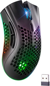 Игровая мышь Беспроводная эргономичная игровая мышь со светодиодной подсветкой