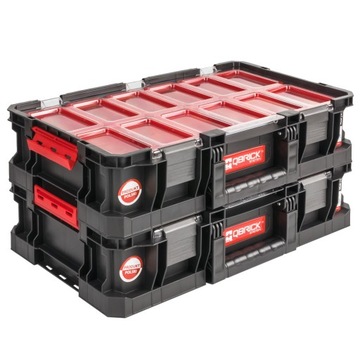 2x Skrzynka Organizer kubełkowy Qbrick System TWO