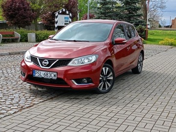 Nissan Pulsar 1.2 DIG-T 115KM 2015 Nissan Pulsar LED Kamera 360° Navi Klimatronic Nowy rozrząd