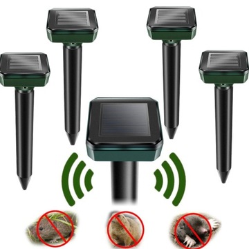 ODSTRASZACZ SOLARNY PRZECIWKO GRYZONIOM SILNY 4SZT