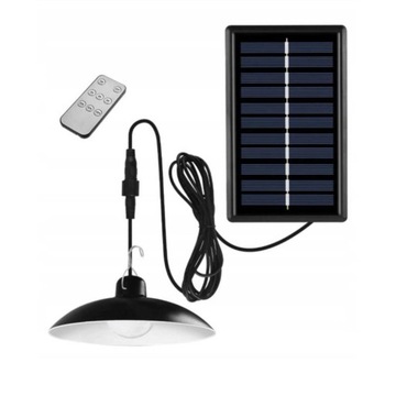 LAMPA SOLARNA SŁONECZNA PILOT ZEWNĘTRZNA ŻYRANDOL