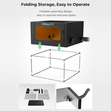 Creality Laser Engraver Enclosure Pro Fireproof
