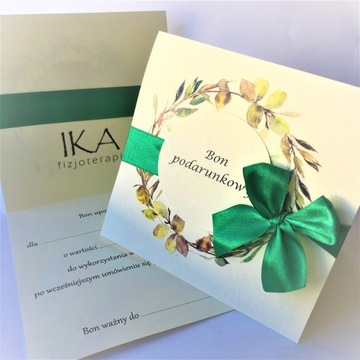 BONY UPOMINKOWE voucher BON karta podarunkowa +KOP
