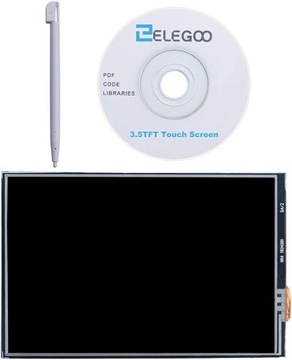 WYŚWIETLACZ MONITOR ELEGOO DO RASEBERRY PI 3,5