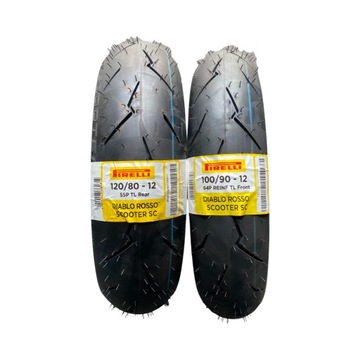 OPONY PIRELLI ROSSO DO PITBIKE 120/80/12 100/90/12