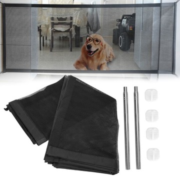 BRAMKA ZABEZPIECZAJĄCA DLA PSA REGULOWANA DO 180/75