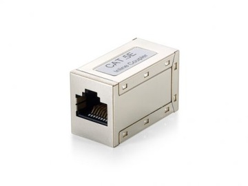 Łącznik beczka adapter kat.5E RJ45 STP FTP kat5e