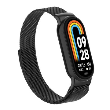 РЕМЕНЬ БРАСЛЕТА ДЛЯ СМАРТБЕНДА XIAOMI MI BAND 8/9 - ЧЕРНЫЙ