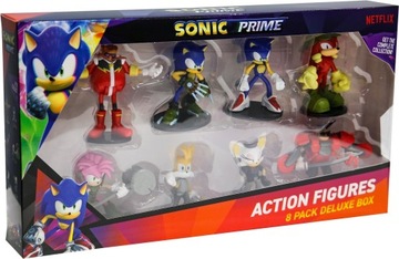 SONIC PRIME ZESTAW 8 FIGUREK