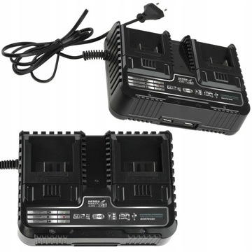 ДВОЙНОЕ ЗАРЯДНОЕ УСТРОЙСТВО DEDRA SAS+ALL DED7038V ИСТОЧНИК ПИТАНИЯ