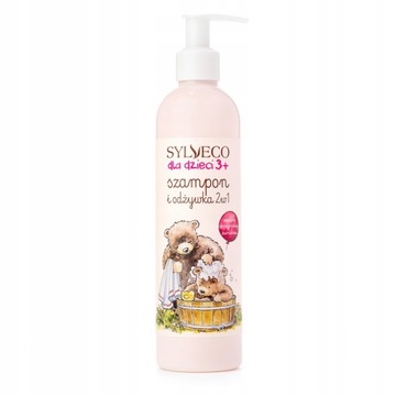 SYLVECO KIDS 2w1 MALINOWY SZAMPON ODŻYWKA 300ml