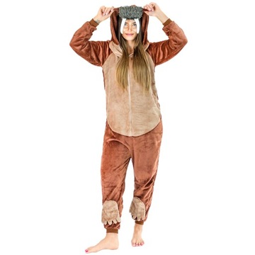 KOSTIUM ONESIE KIGURUMI PIŻAMA JEDNOCZĘŚCIOWA KOMBINEZON DRES MORS STRÓJ S