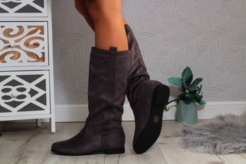 ЖЕНСКИЕ УТЕПЛЕННЫЕ БОТИНКИ НА ПЛОСКОЙ ПЛАТЕ